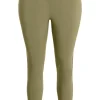 Bengalinbuks 7/8 med lynlås i benene - Olive Green