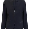 Blazer Med Lynlås - Midnight Blue