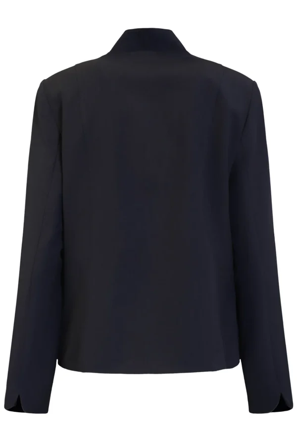 Blazer Med Lynlås - Midnight Blue