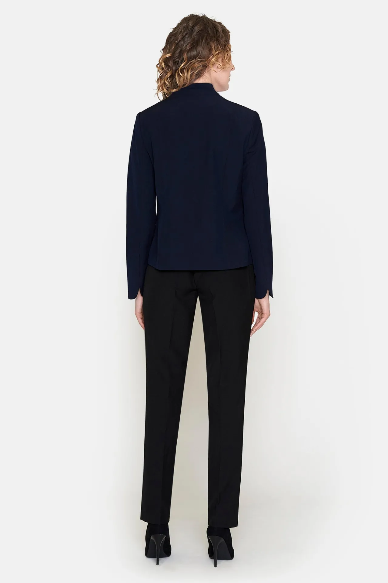 blazer_med_lynls__navy_3.webp Blazer med Lynlås - Navy