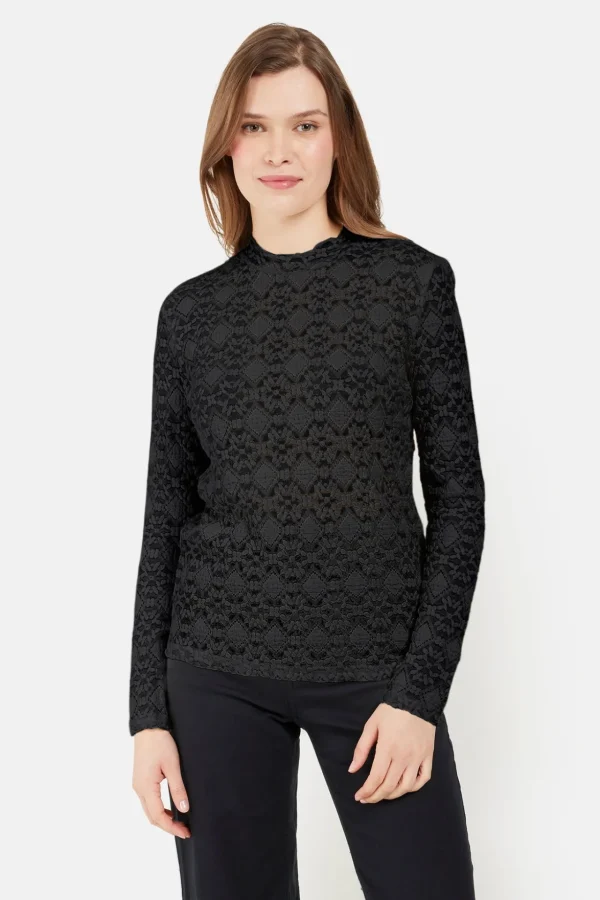 Blonde T-shirt - Black