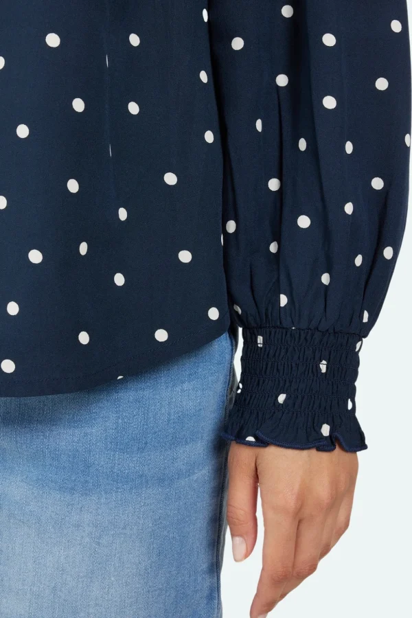 Blouse - Navy Mix