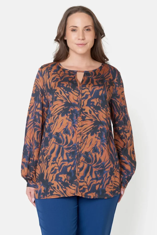 Bluse - Glazed Ginger