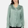 Bluse - Jade Green