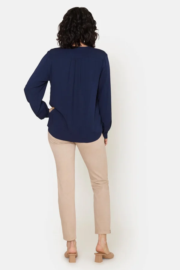 Bluse - Navy
