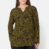 Bluse - Oliven
