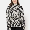 Bluse - Zebra