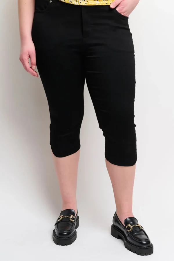 Capribuks, Slim Fit - Sort