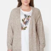 Cardigan - Beige Melange