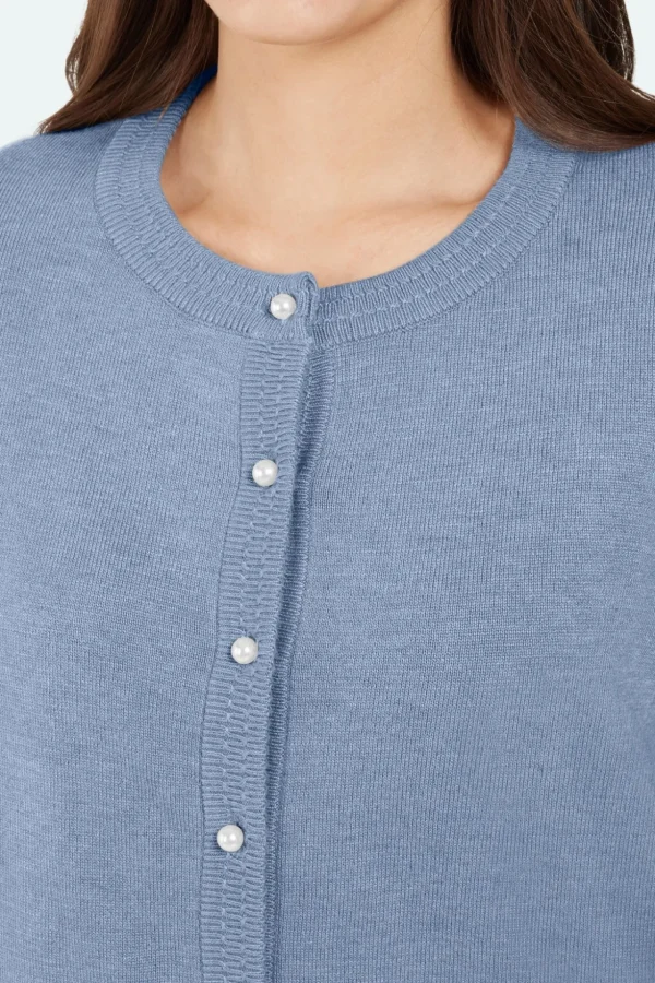 Cardigan - Forever Blue Melange