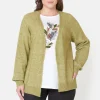 Cardigan - Green Melange