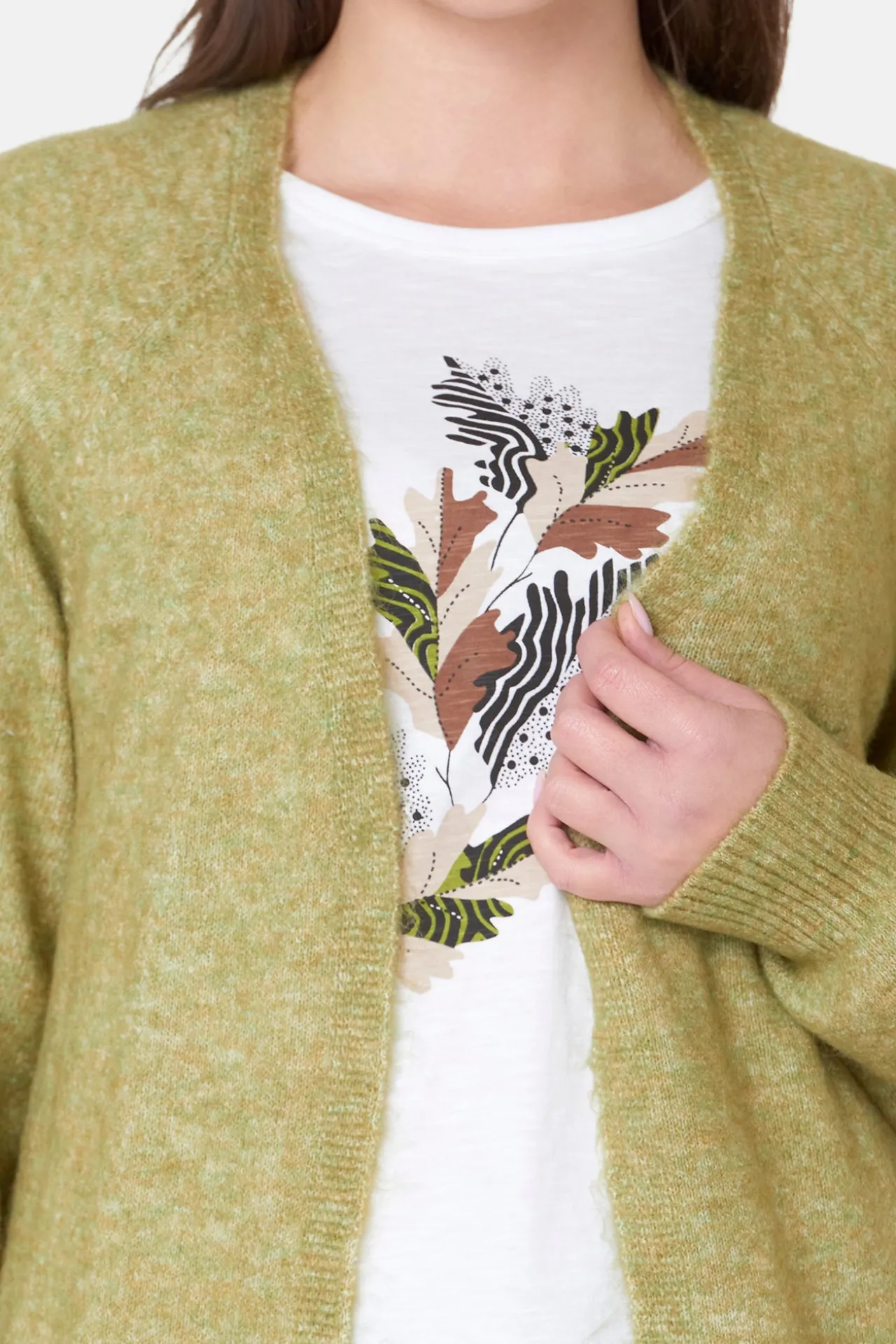 cardigan__green_melange_1.webp Cardigan - Green Melange
