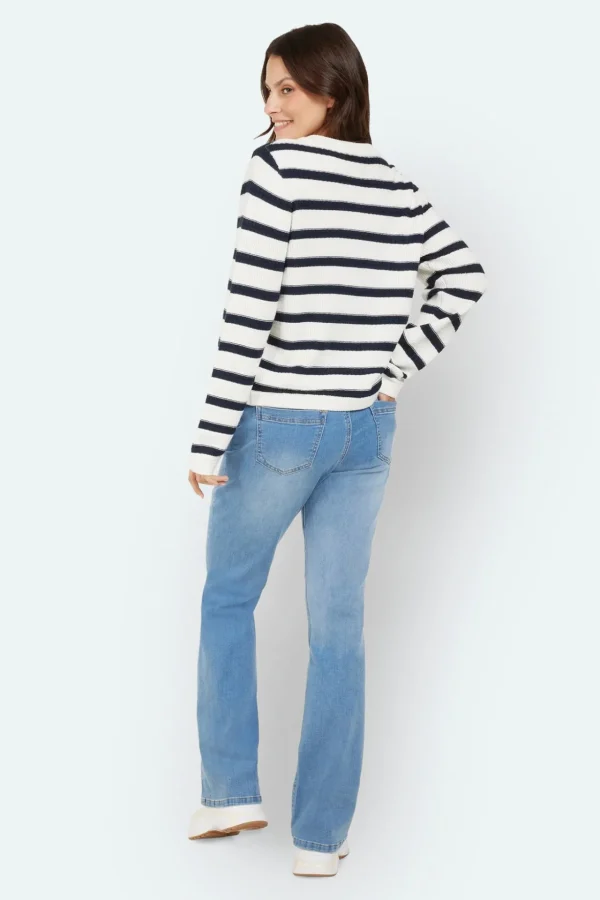 Cardigan - Navy Mix
