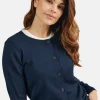 Cardigan O-hals - Navy