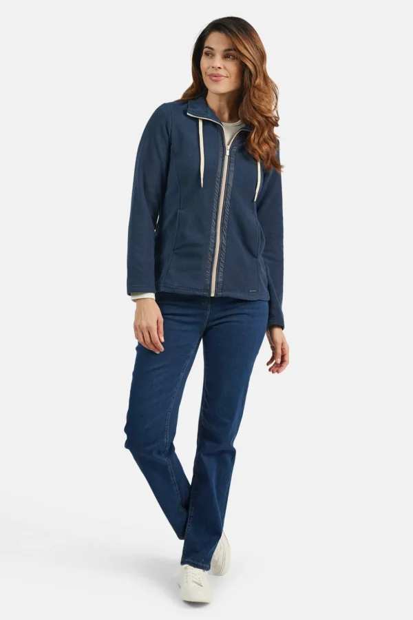 Fleece jakke - Navy