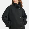 Frakke - oversize - Sort
