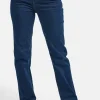 Ingrid Jeans - Dark blue denim - Straight fit, Wide Leg