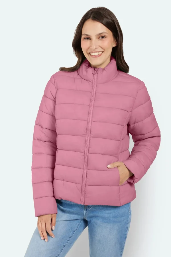 Jakke - Rosa - Vatteret
