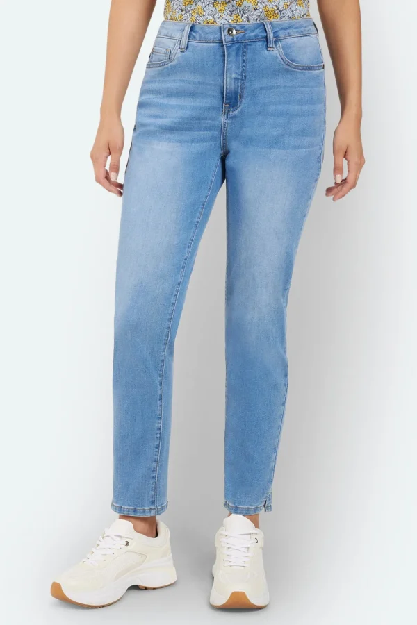 Jane 7/8 Jeans - Lys Blå Denim