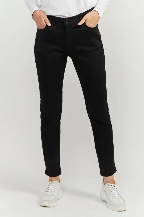 Jane Bukser 7/8 - Black tone in tone