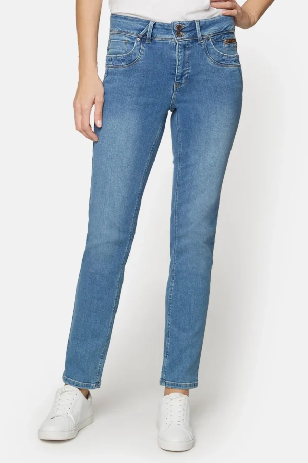 Jeans Hannah Straight Legs - Light Blue Denim