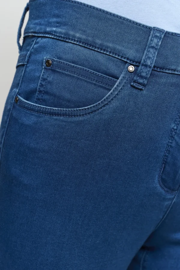 Jeans Ingrid - Washed denim - Straight fit, Wide Leg