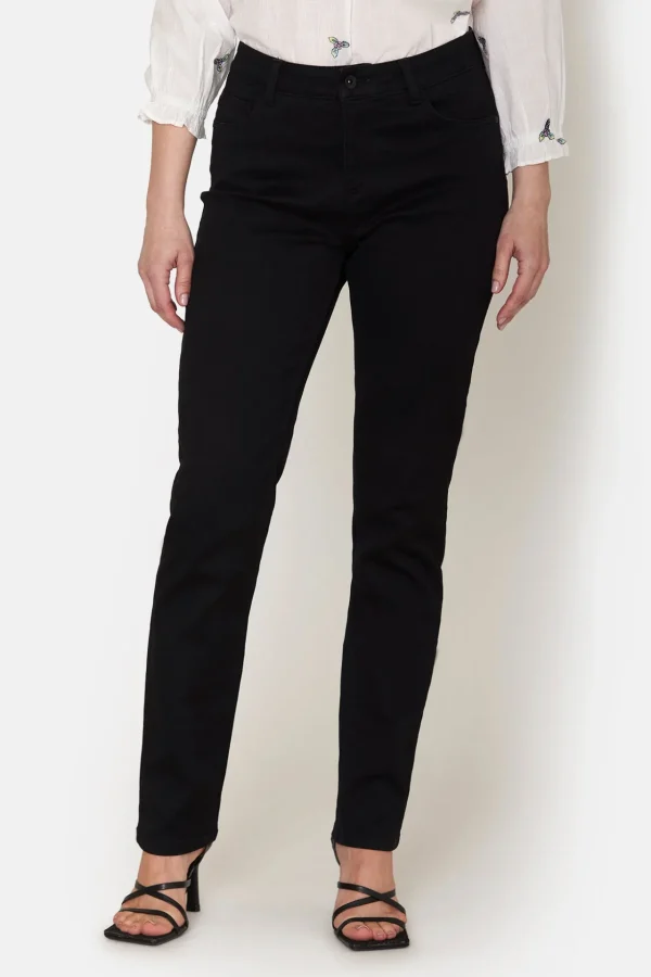 Jeans Jane - 5 lommet model - Sort