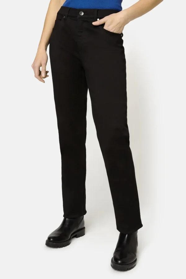 Jeans Joyce - Black tone in tone