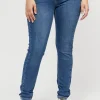 Jeans Maggie - Narrow Legs - Vasket blå