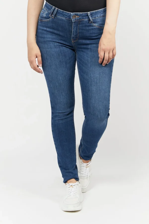 Jeans Maggie - Slim Legs - Medium Blå