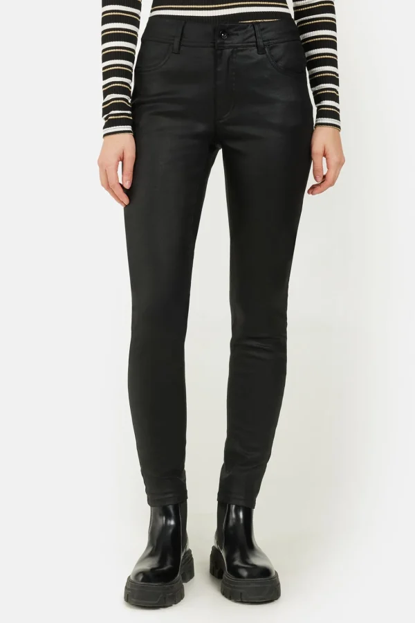Jeans Push Up Slim Leg - Sort