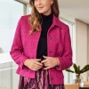 Let jakke - Fuchsia Red