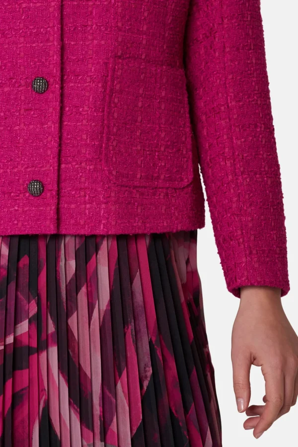 Let jakke - Fuchsia Red