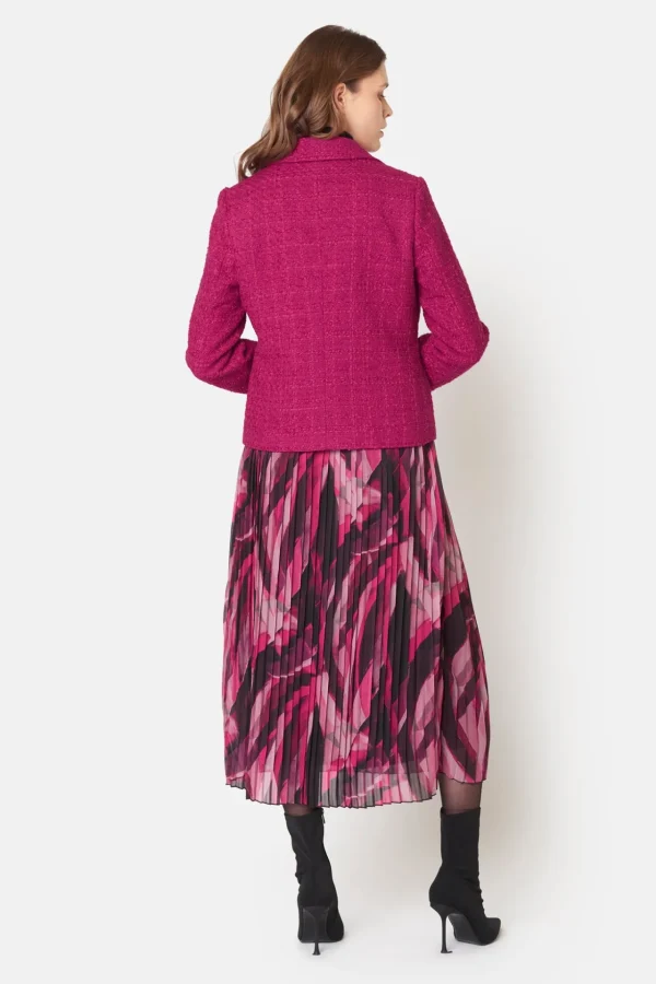 Let jakke - Fuchsia Red