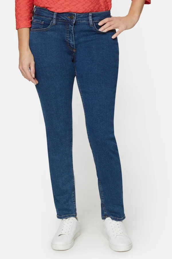 Madelaine Jeans - Blue denim - Straight fit