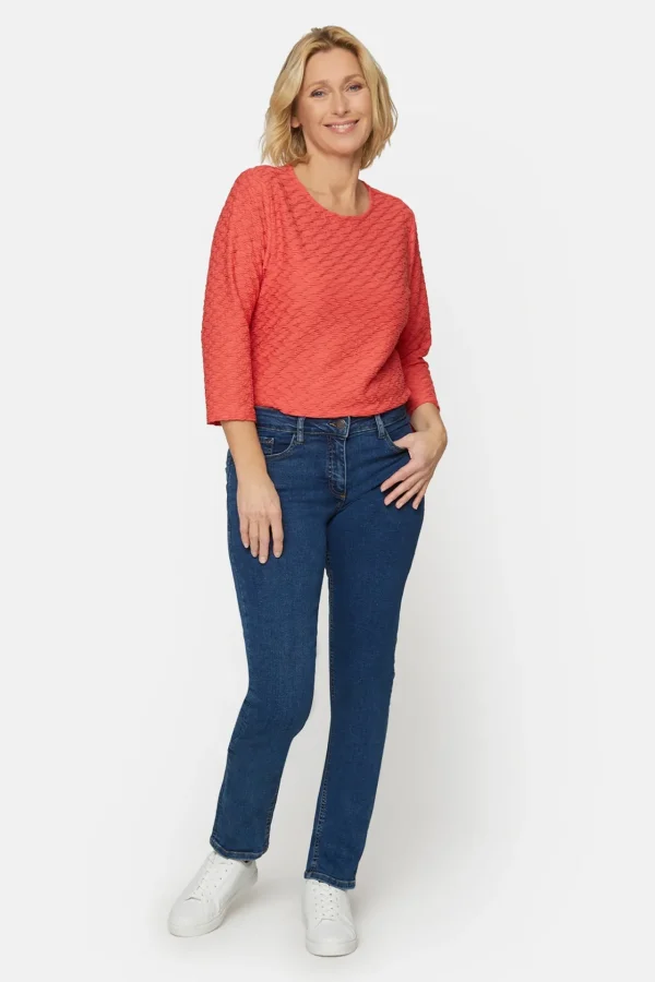 Madelaine Jeans - Blue denim - Straight fit