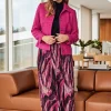 Nederdel - Fuchsia Red