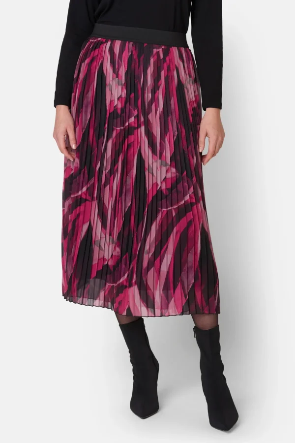 Nederdel - Fuchsia Red