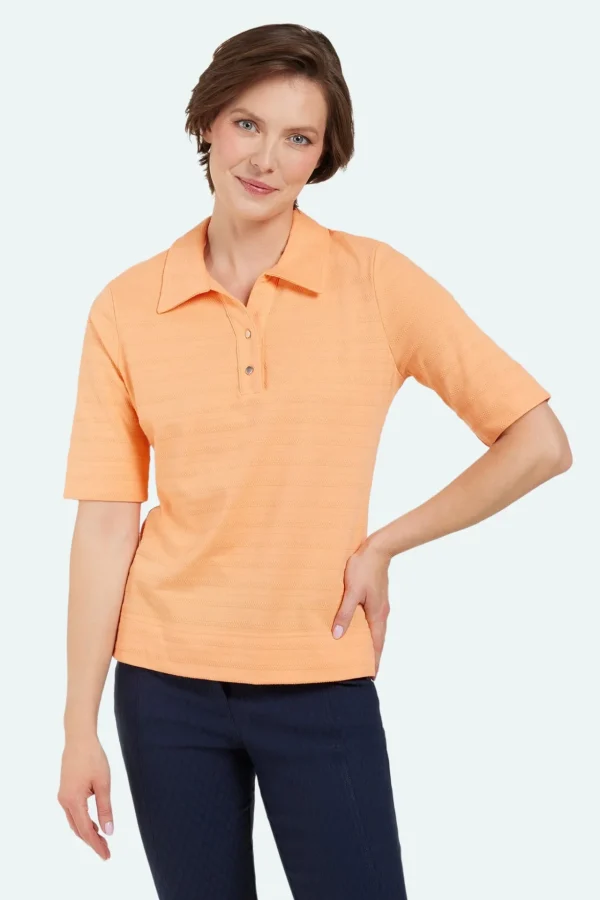 Polo T-shirt - Koral