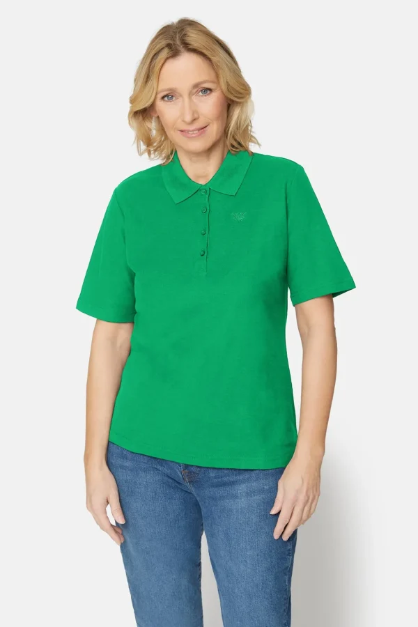 Polo-t-shirt - Bright Green
