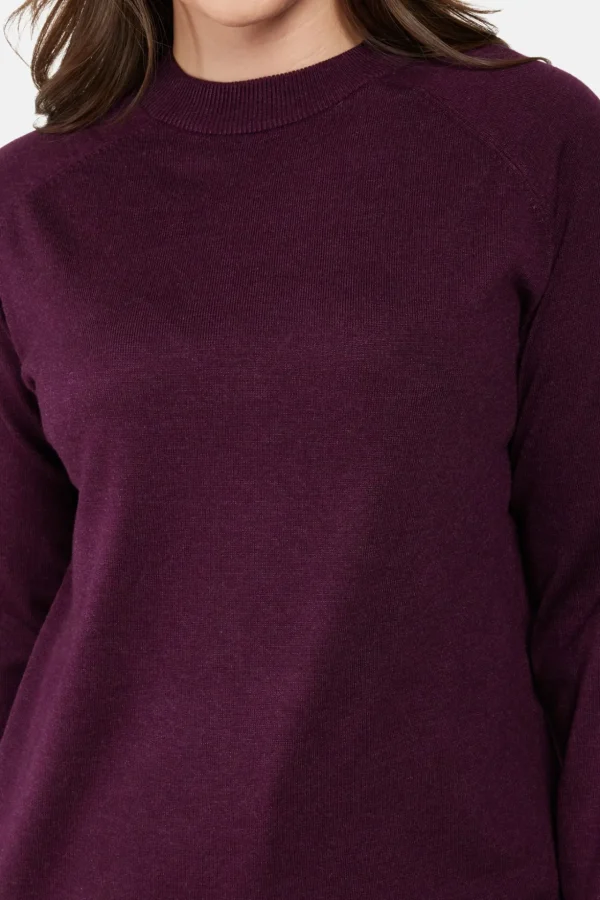 Pullover - Bordeaux Melange