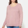 Pullover - Dark Rose Melange