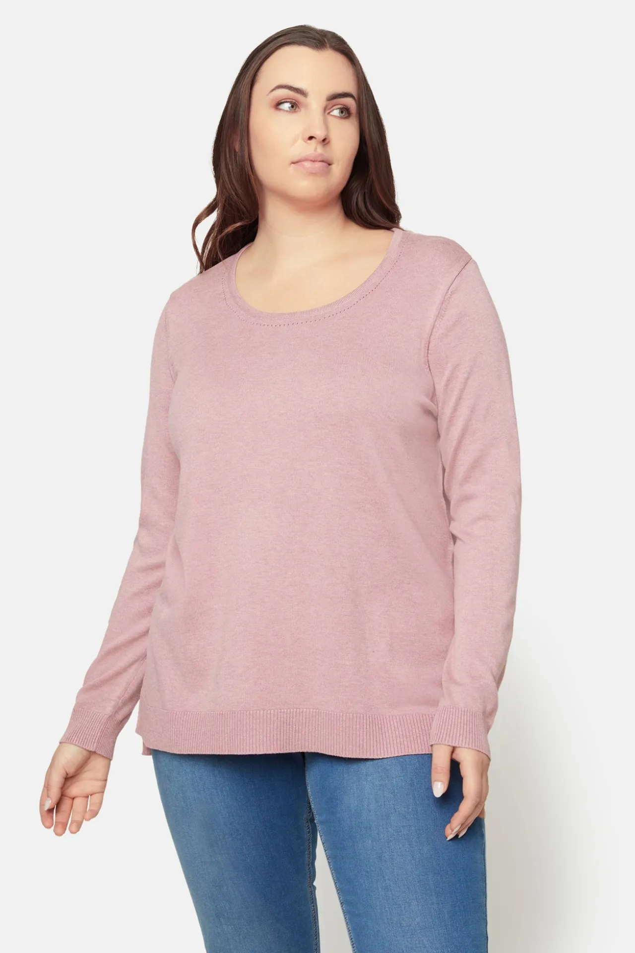 pullover__dark_rose_melan_0.webp Pullover - Dark Rose Melange