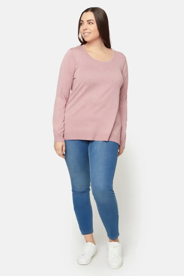 Pullover - Dark Rose Melange