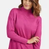 Pullover - Fuchsia Red Melange