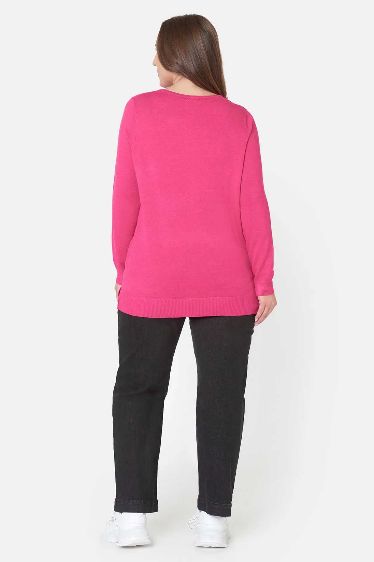 pullover__pink_melange_1.webp Pullover - Pink Melange
