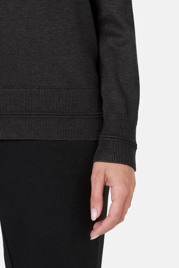 Pullover O-hals - Black