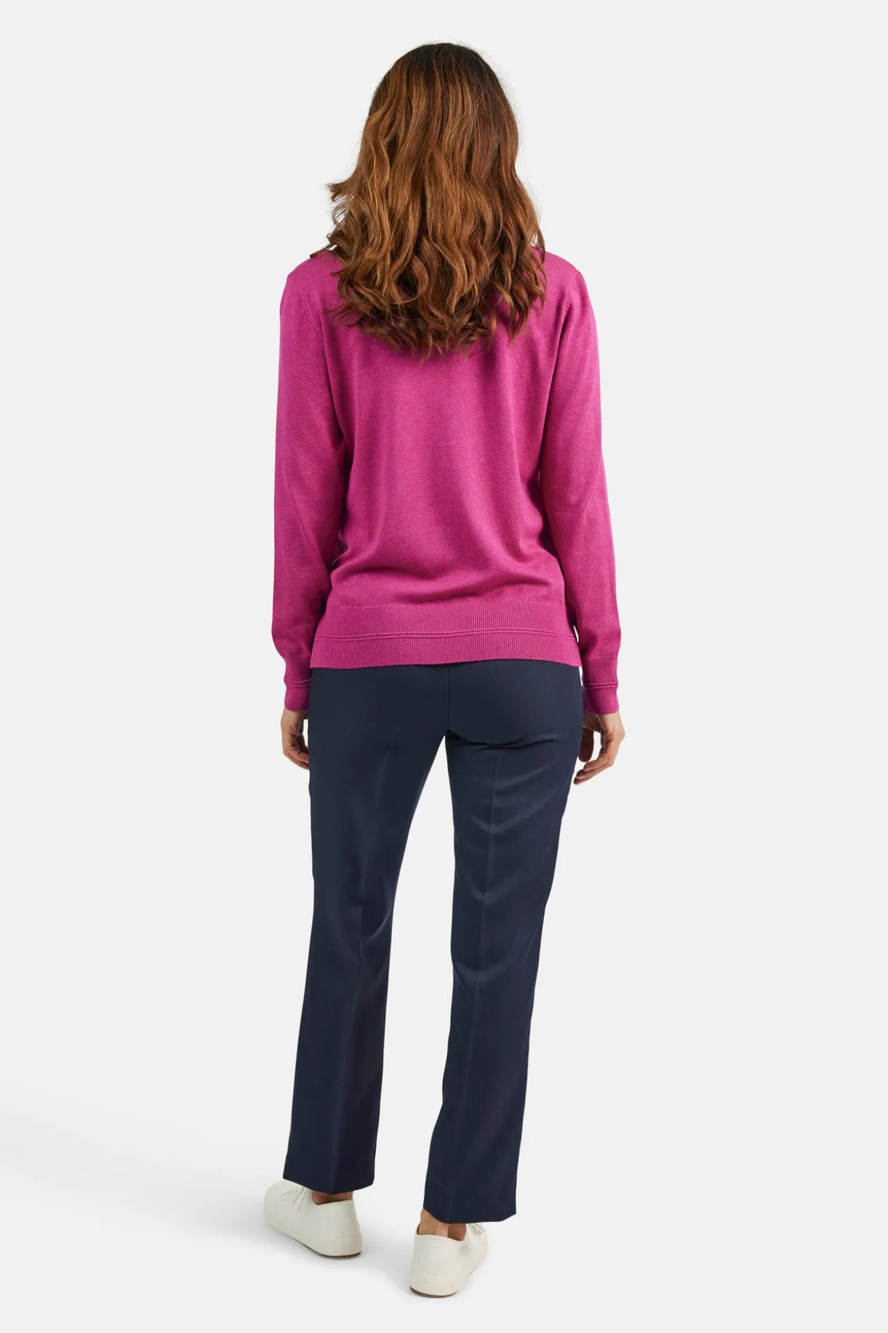 pullover_ohals__fuchsia_r_2-1.webp Pullover O-hals - Fuchsia Red Melange