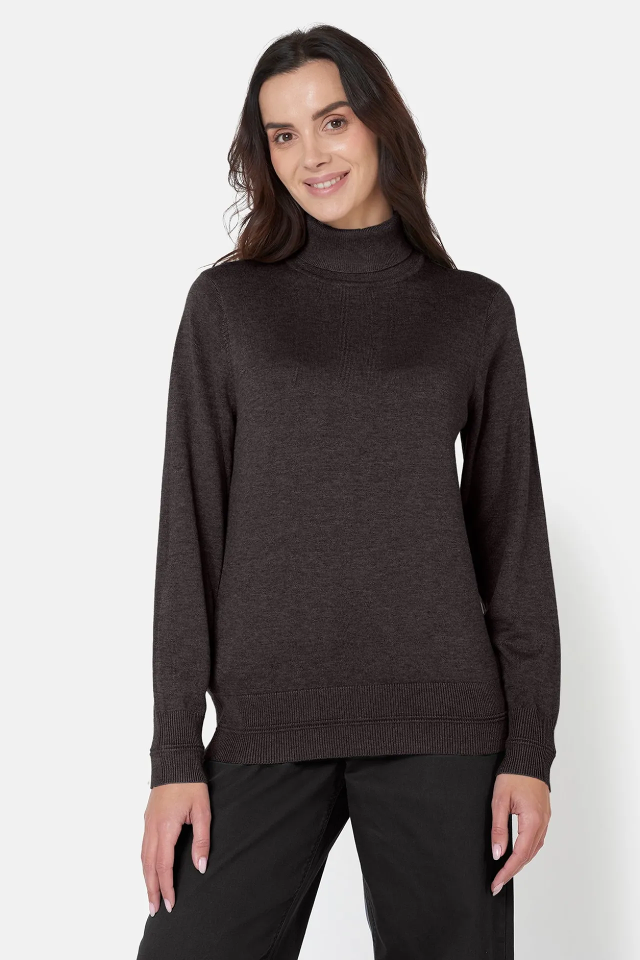 pullover_rullekrave__blac_0-1.webp Pullover Rullekrave - Black