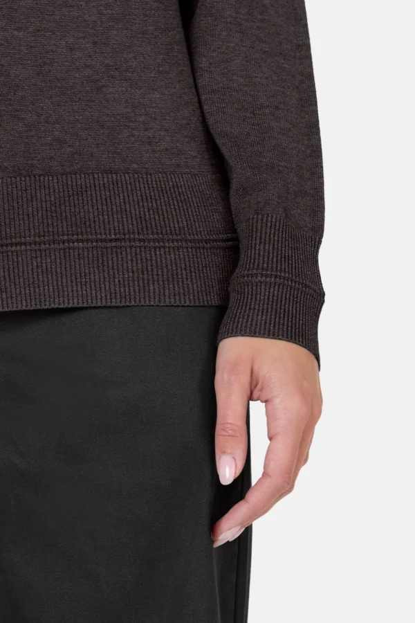 Pullover Rullekrave - Black